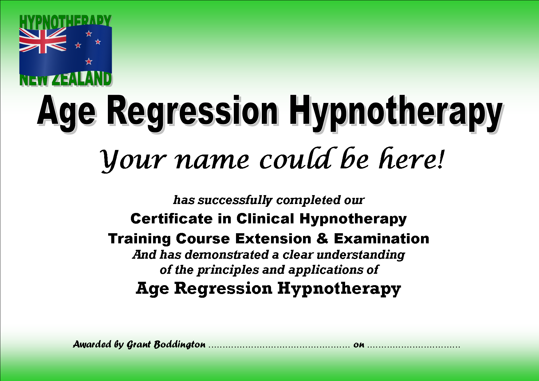 Age Regression
                                      Hypnotherapy