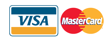 Pay by Visa or Mastercard